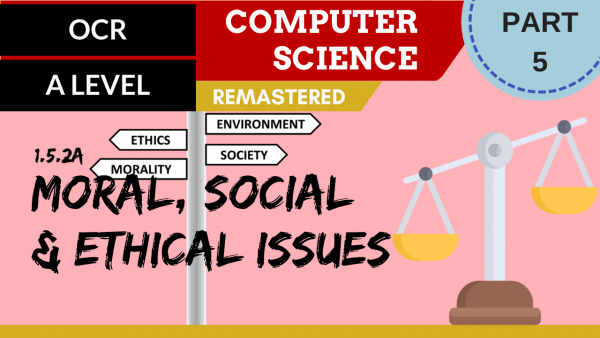 OCR A’LEVEL SLR17 Moral, social & ethical issues Part 5
