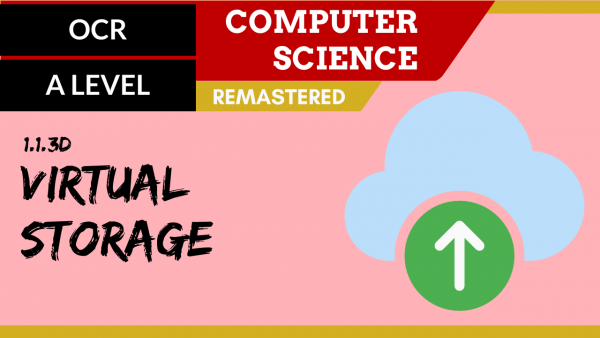 12. OCR A Level (H046-H446) SLR3 – 1.1 Virtual storage