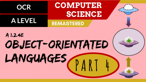 39. OCR A Level (H446) SLR7 – 1.2 Object-oriented languages part 4