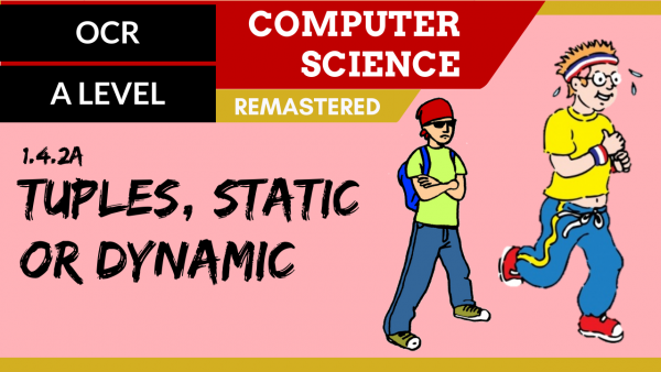 86. OCR A Level (H046-H446) SLR14 – 1.4 Tuples, static or dynamic