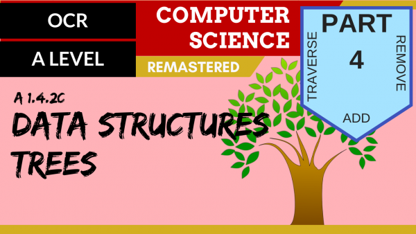 95. OCR A Level (H446) SLR14 – 1.4 Data structures part 4 – Trees (operations)