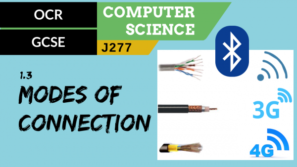 29. OCR GCSE (J277) 1.3 Modes of connection
