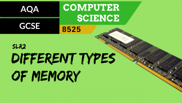 GCSE AQA SLR2 Different types of memory