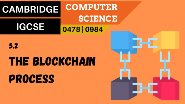 CAMBRIDGE IGCSE Topic 5.2 The blockchain process